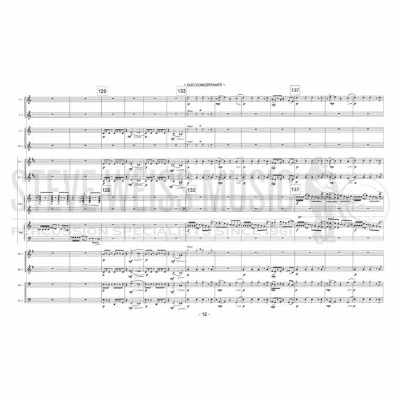 Briggs-Duo Concertante (SP) OS-V/M+2FL/2OB/2CL/2BN/2HN