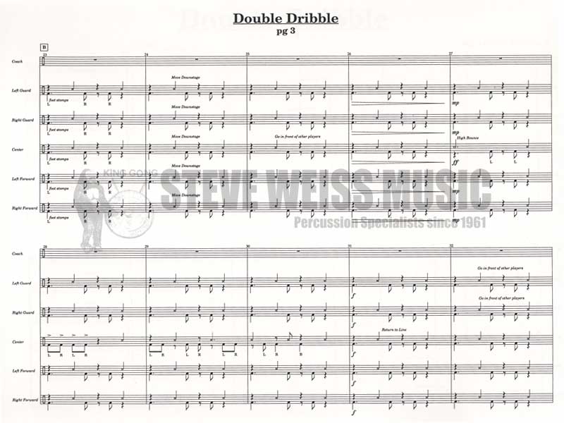 Brooks-Double Dribble (SP)-Basketballs, police whistle, samba whistle