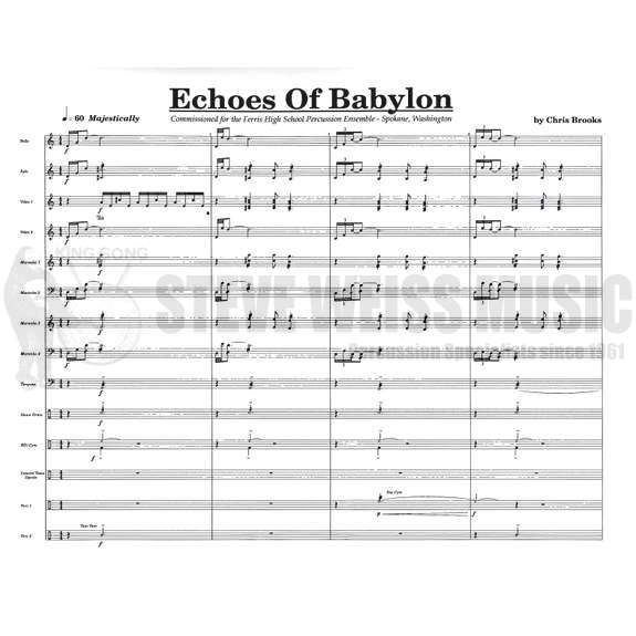 Brooks-Echoes of Babylon (SP)-B/2V/C/X/2M/5T/P