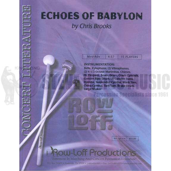 Brooks-Echoes of Babylon (SP)-B/2V/C/X/2M/5T/P