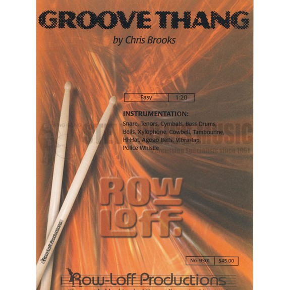 Brooks-Groove Thang (SP)-B/X/P