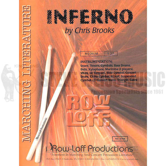 Brooks-Inferno (SP)-B/V/X/2M/4T/Drum line/P