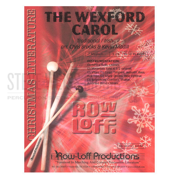 Brooks/Madill (arr.)-Wexford Carol, The (SP)-B/2V/V/2M/1T /P/CB