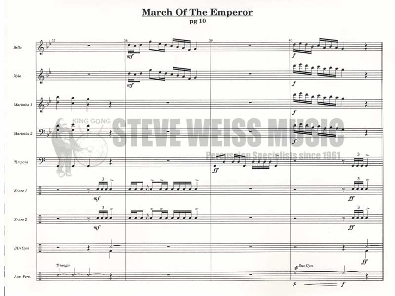 Brooks-March of the Emperor (SP)-B/X/M/3T/P