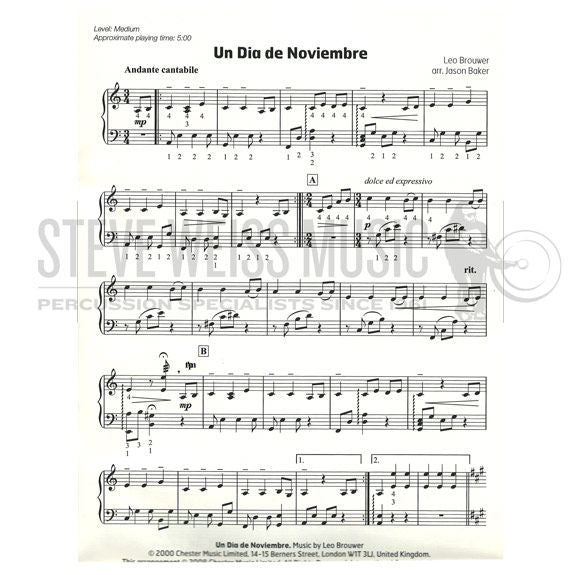 Brouwer-Un Dia De Noviembre arr. Baker-M