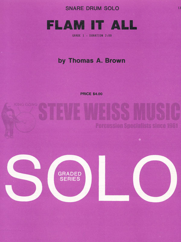Brown, T.-Flam It All-SD