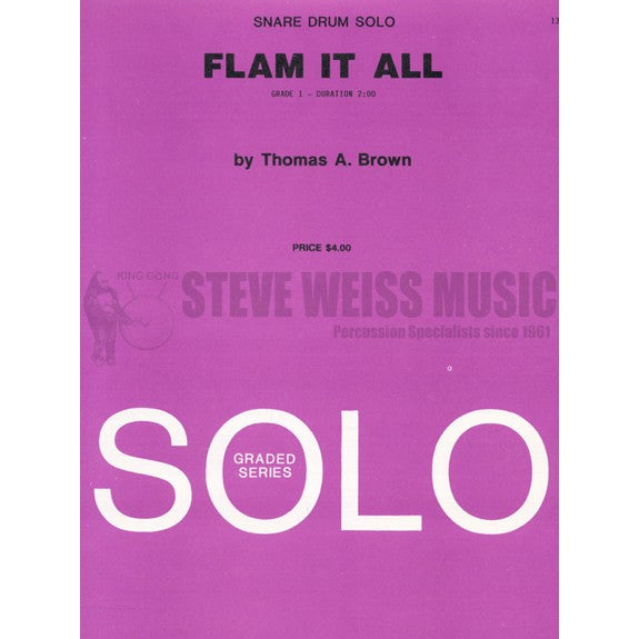 Brown, T.-Flam It All-SD