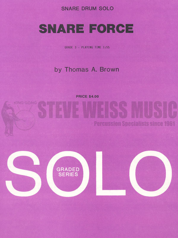Brown, T.-Snare Force-SD