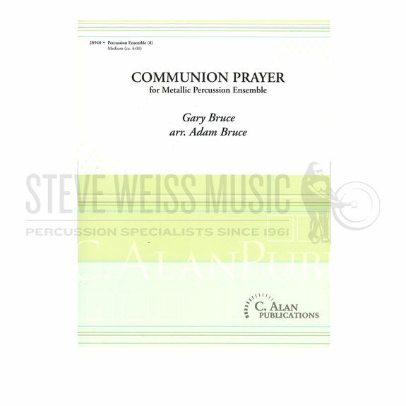 Bruce-Communion Prayer arr. Bruce (SP)-B/2-3V/C/Handbells/P