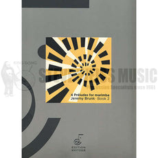 Brunk-Four Preludes for Marimba Book 2-M