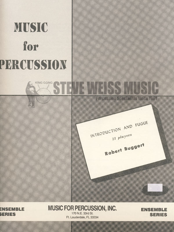 Buggert-Introduction and Fugue-P/4T/X/M/C/PN