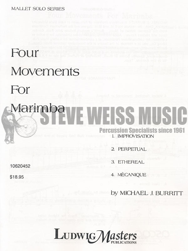 Burritt-Four Movements for Marimba-M