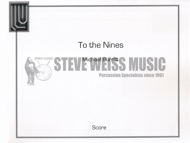 Burritt-To the Nines-Cro/V/M/P