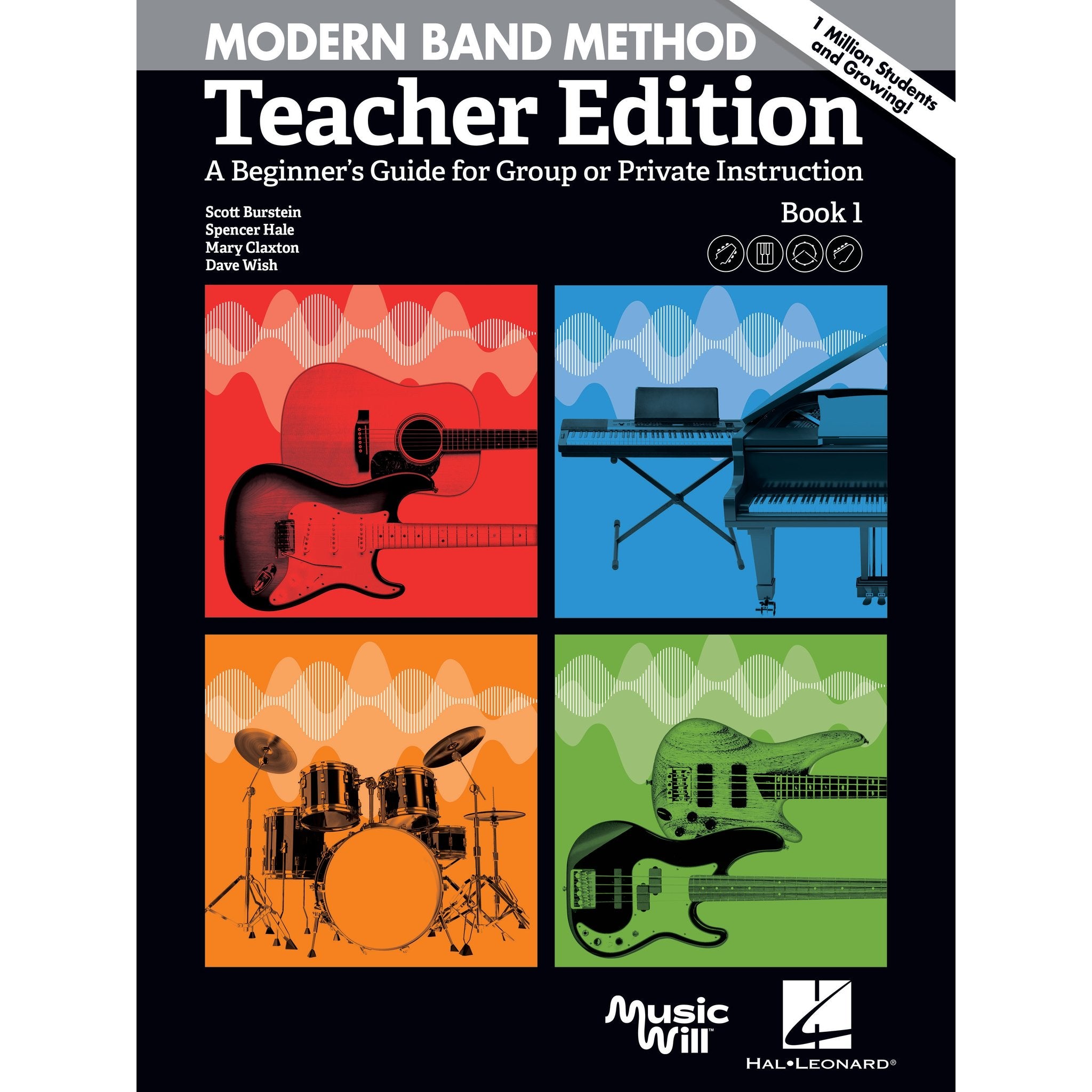 Burstein-Modern Band Method: Teacher Edition book 1
