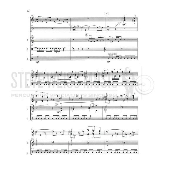 Buss-Concerto for Marimba & Percussion Ensemble (SP)-Solo M/B/V/C/X/4T/P