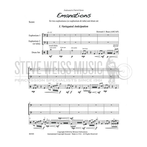 Buss-Emanations Euphonium Version (SP)-DS/2EU or EU/TU