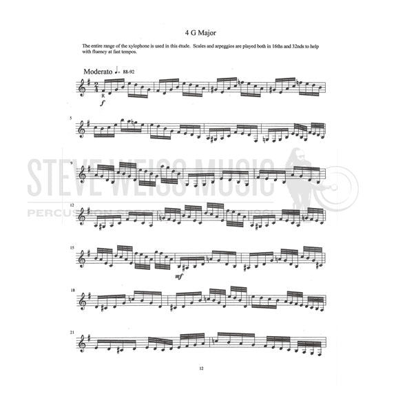 Butov-12 Advanced Etudes for Keyboard Mallets
