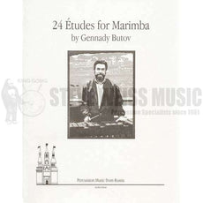 Butov-24 Etudes for Marimba