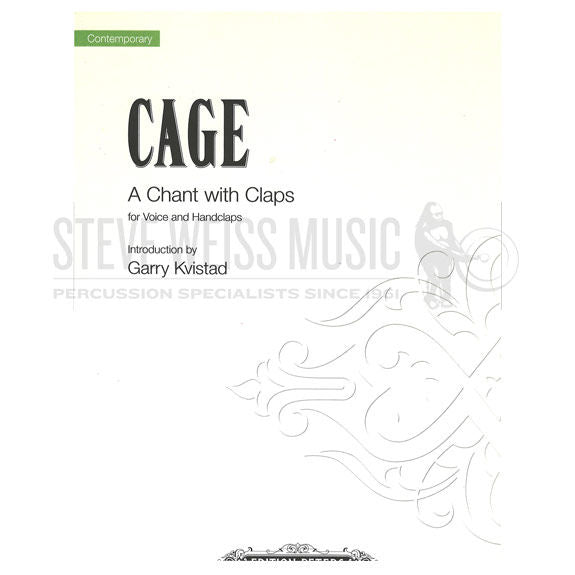 Cage-Chant with Claps, A-Handclaps/VX