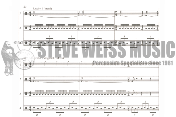 Cage-Dance Music for Elfrid Ide (Parts)-P/PN