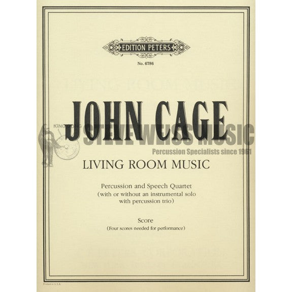 Cage-Living Room Music (S-n4)-P/VX