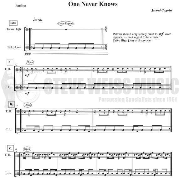 Cagwin-One Never Knows (S)-P