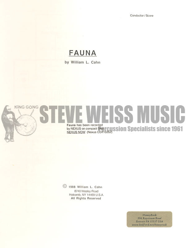 Cahn-Fauna (SP)