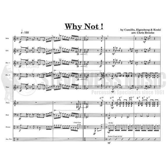 Camillo/Eigenberg/Koski-Why Not! (SP)-Brooks-B/V/X/M/P/PN/CB