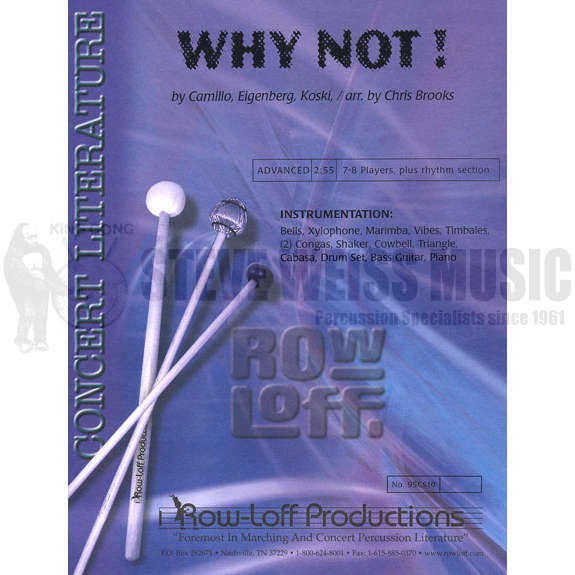 Camillo/Eigenberg/Koski-Why Not! (SP)-Brooks-B/V/X/M/P/PN/CB