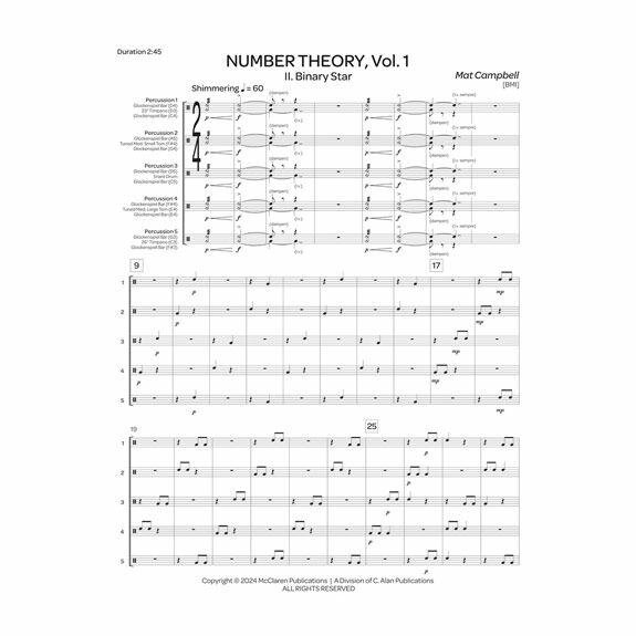 Campbell, M.-Number Theory, Vol. 1 (SP)-B/V/M/2T/P