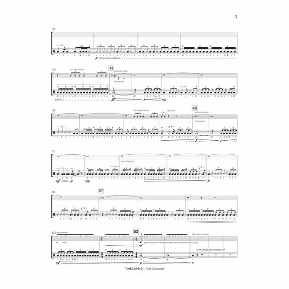 Campbell, M.-Time Laps(e)-SD/Prerecorded Audio and/or Video Track