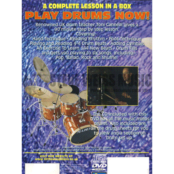Cannelli-Play Drums Now! (DVD)