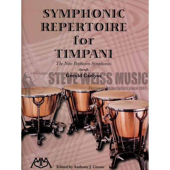 Carlyss-Symphonic Repertoire for Timpani-Beethoven