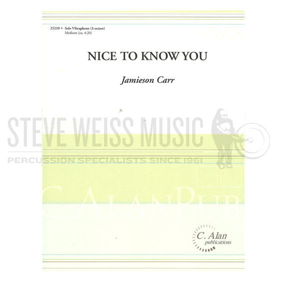 Carr-Nice to Know You-V