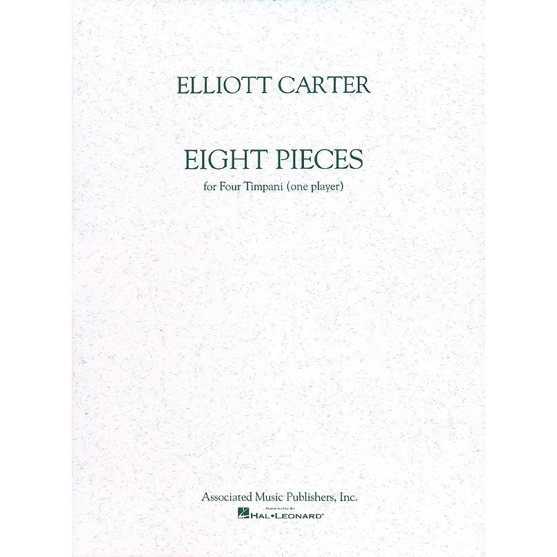 Carter-Eight Pieces for Four Timpani
