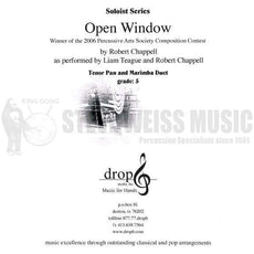 Chappell-Open Window (S-n2)-M/Tenor Pan