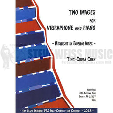 Chen-Two Images for Vibraphone & Piano (SP)-V/PN