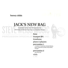 Childs-Jack's New Bag (S)