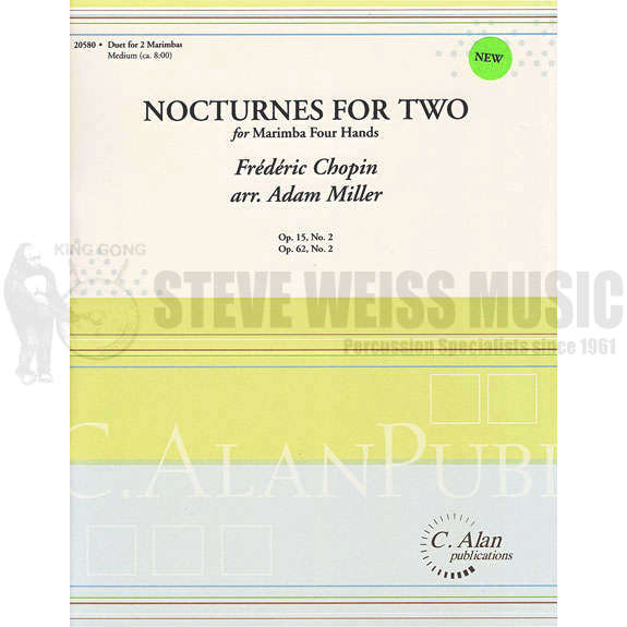 Chopin-Nocturnes for Two arr Miller-M