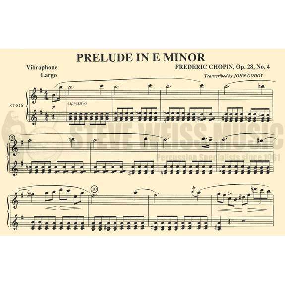 Chopin-Prelude in e Minor Op. 28 #4 arr. Godoy-V