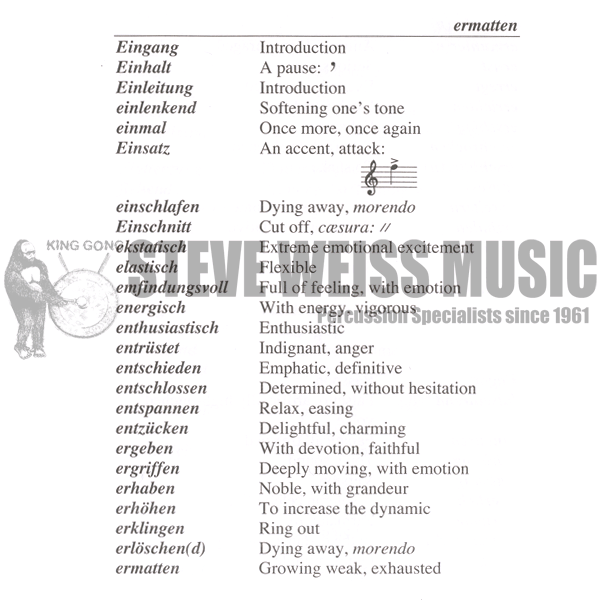 Cirone-Pocket Dictionary of Foreign Musical Terms