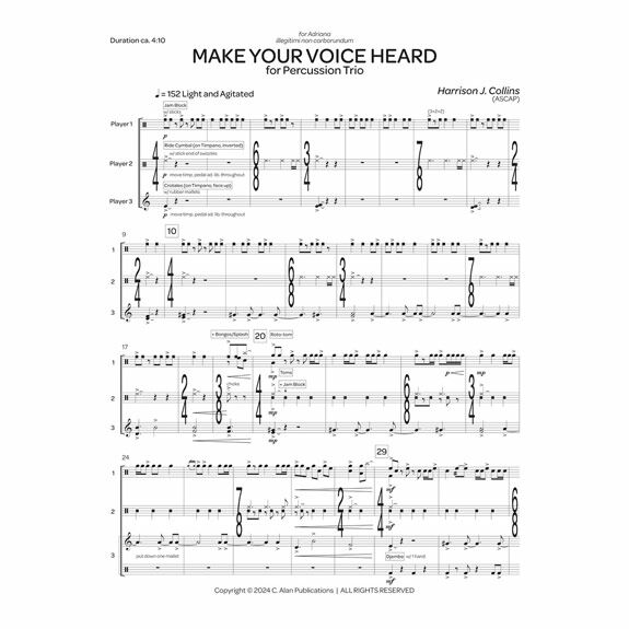 Collins-Make Your Voice Heard (SP)-Cro./3T/P