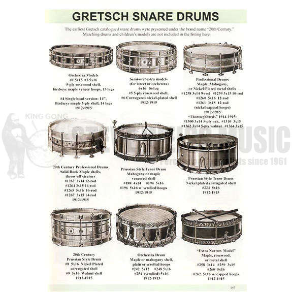 Cook/Sheridan-Gretsch Drum Book, The