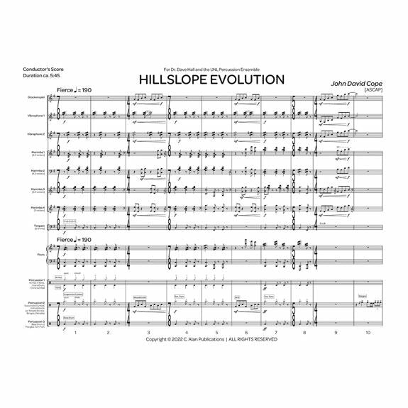 Cope-Hillslope Evolution