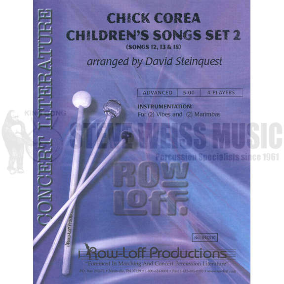 Corea-Children's Songs set 2 (SP) arr. Steinquest-2V/2M