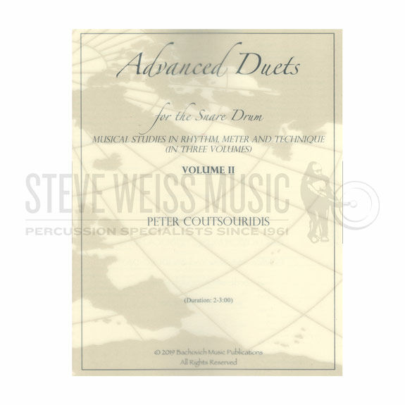 Coutsouridis-Advanced Duets for Snare Drum vol. II