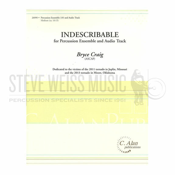 Craig-Indescribable (SP)-B/2V/3M/4T/P