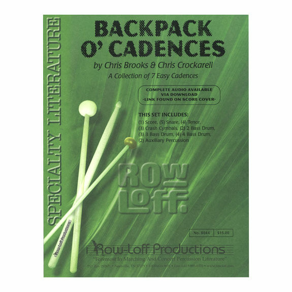 Crockarell/Brooks-Backpack O' Cadences (SP)-Drumline