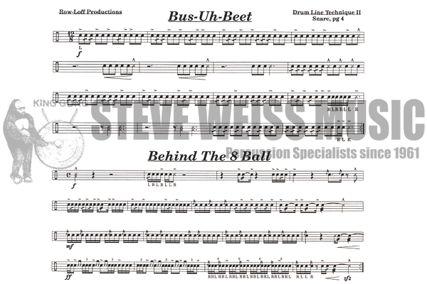 Crockarell/Brooks-Drum Line Technique 2 (w/CD)