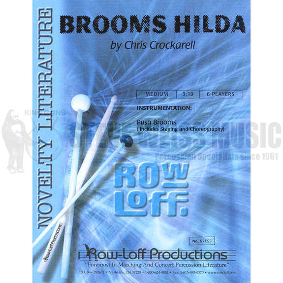 Crockarell-Brooms Hilda (SP)-6 Push brooms (w/choreography)